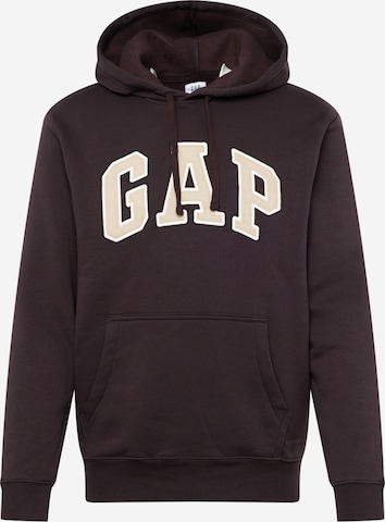 Sweat-shirt GAP en marron : devant