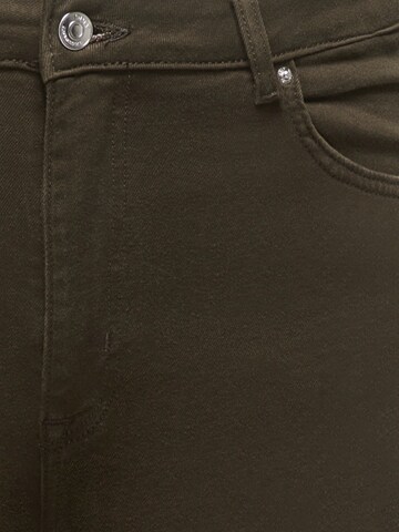 ONLY Carmakoma Wide leg Jeans 'CARWILLY' in Brown