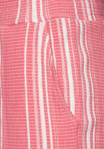 LASCANA Regular Shorts in Rot