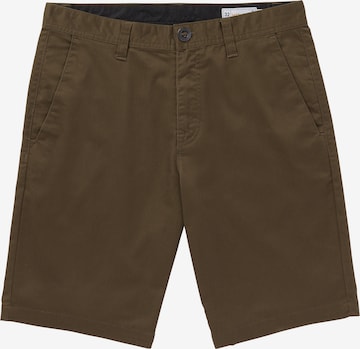 Regular Pantalon chino Volcom en marron : devant