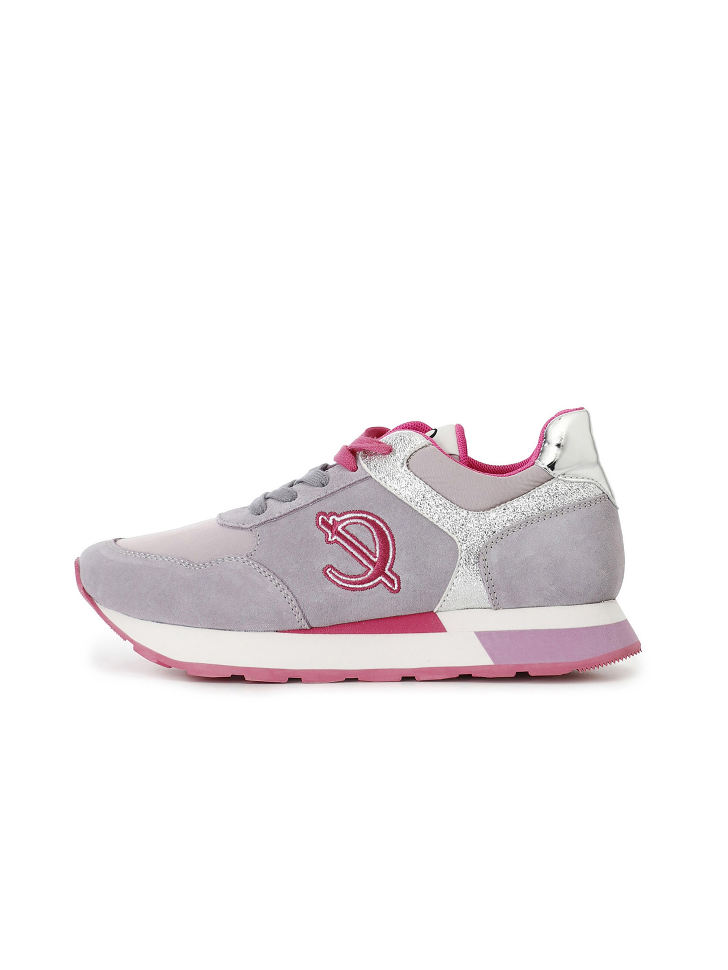 Baskets basses CAFè NOIR en violet : devant