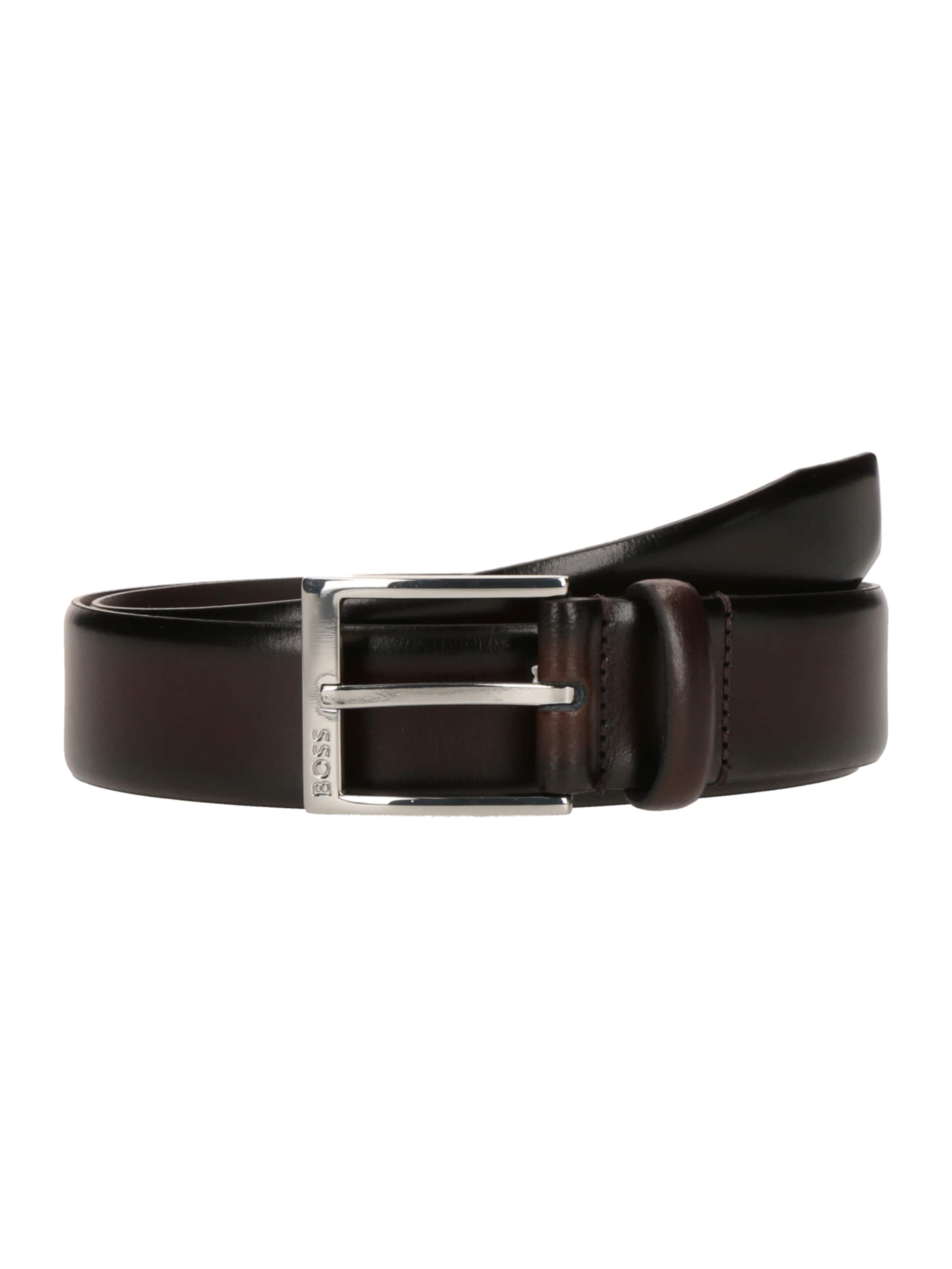 Ceinture 'Elloy' BOSS en marron : devant