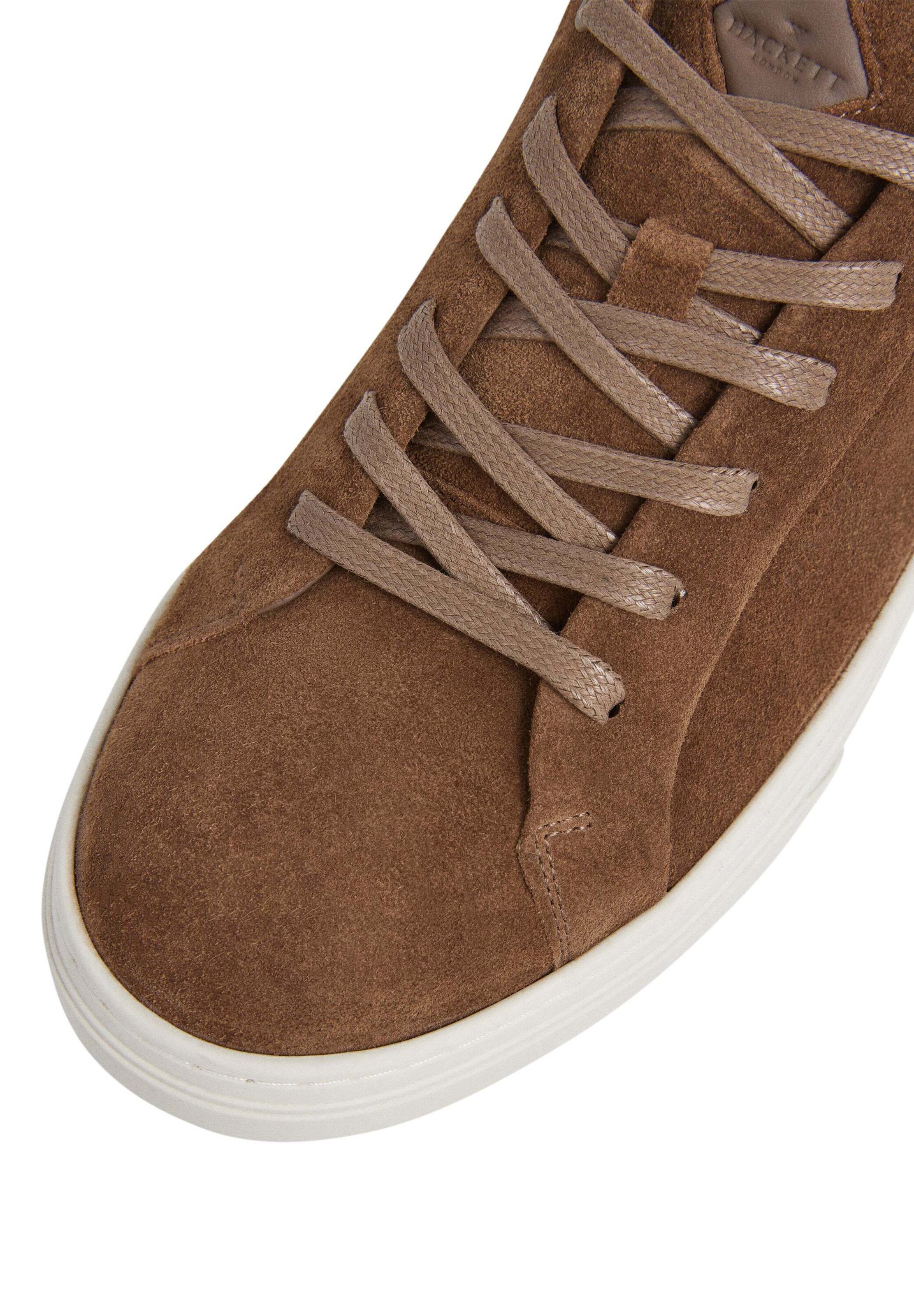 Sneaker bassa 'Hackney Destine' di Hackett London in beige