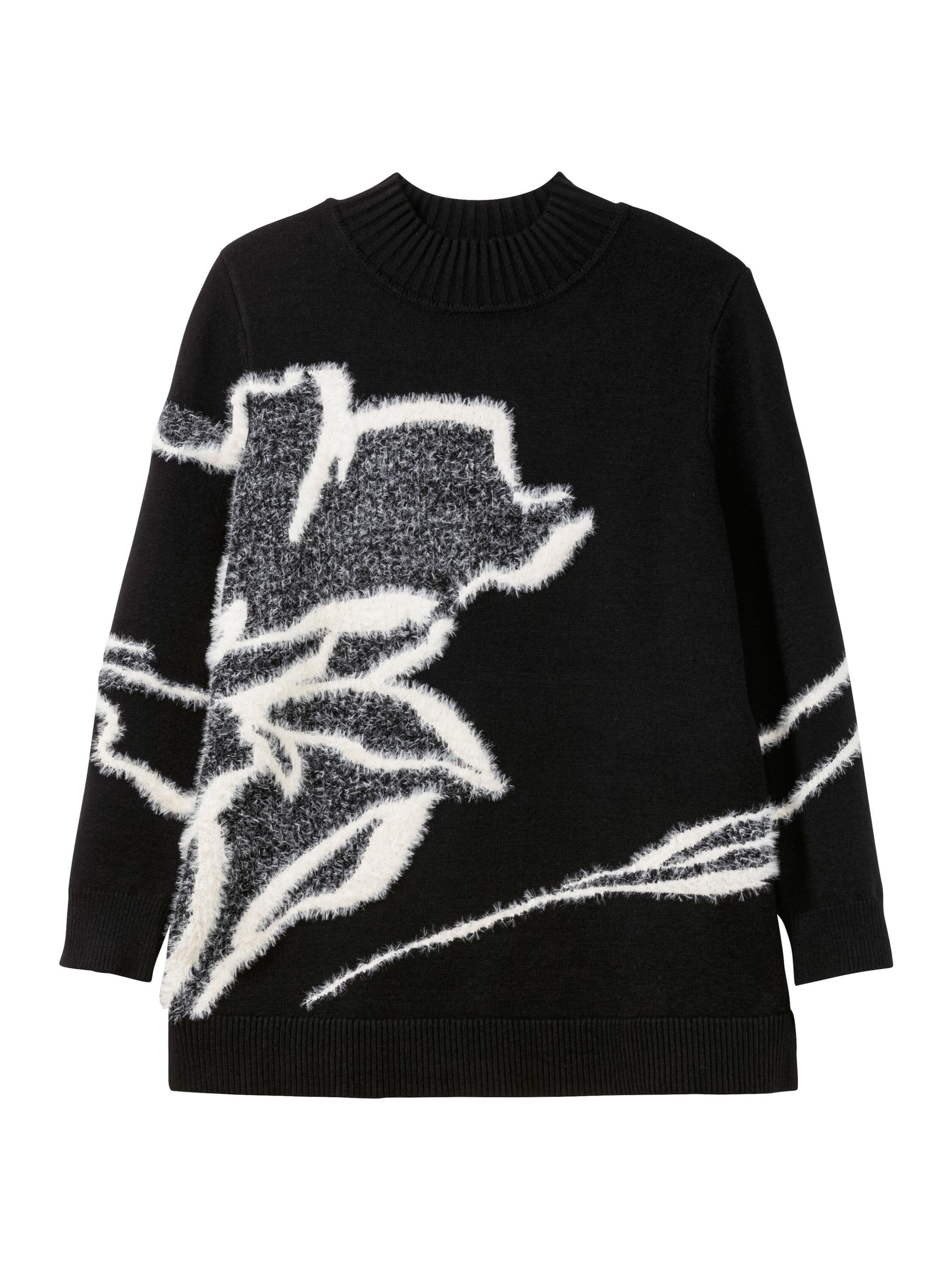 SHEEGO Tröja i svart: framsida