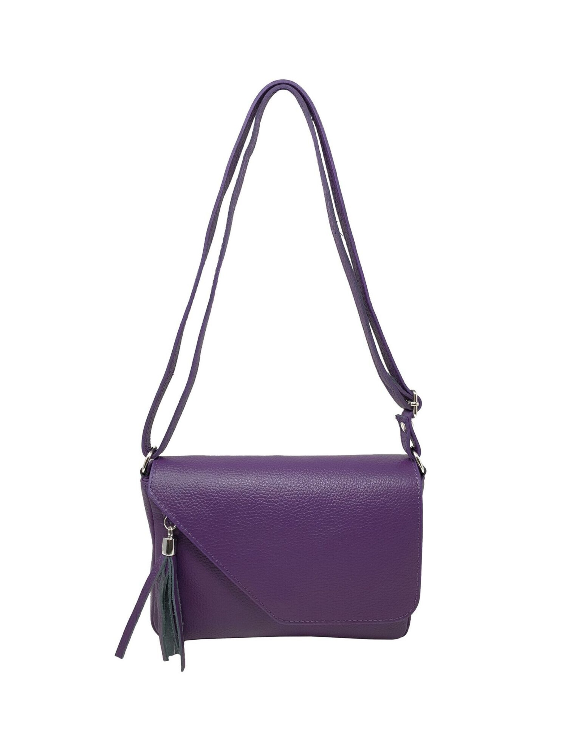 Sac à bandoulière CHICCA BORSE en violet : devant