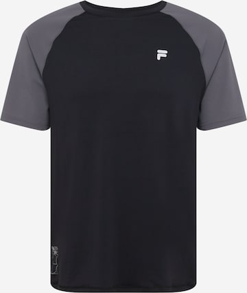 FILA Λειτουργικό μπλουζάκι 'RAGEWITZ' σε μαύρο: μπροστά