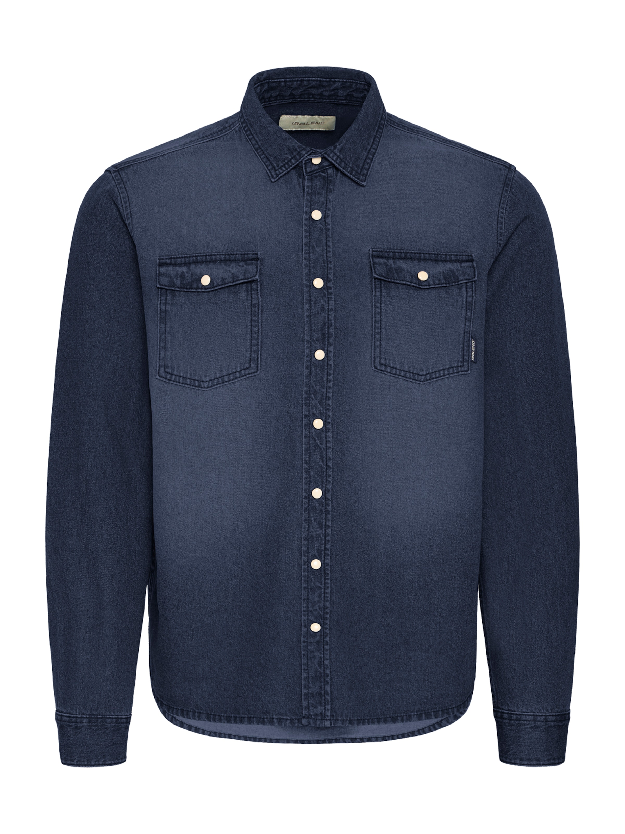 Regular fit Camicia 'BHDARGO' di BLEND in blu: frontale