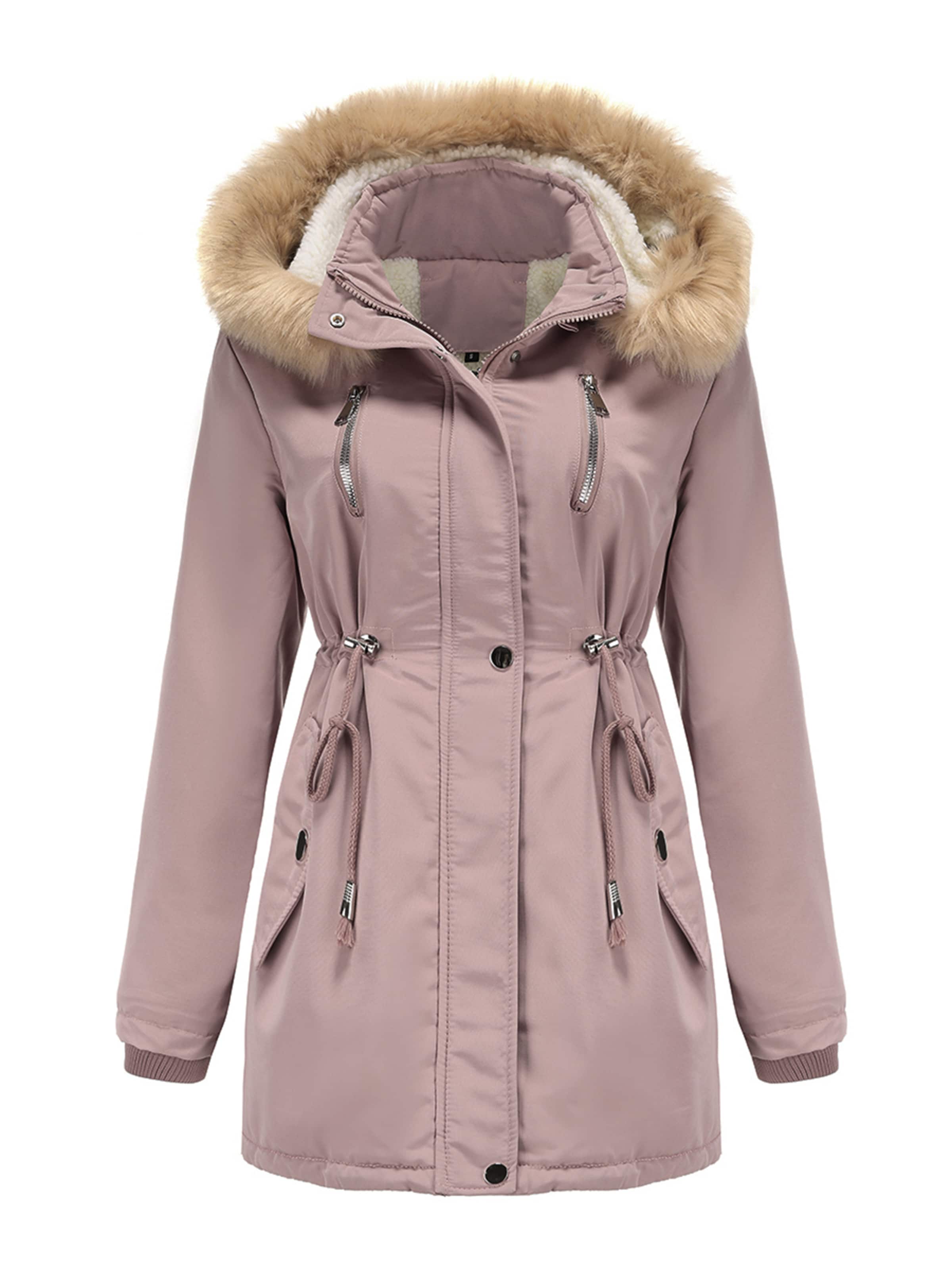 Youthup Winter Parka in Pink: front