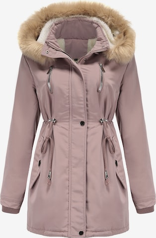 Youthup Winter Parka in Pink: front