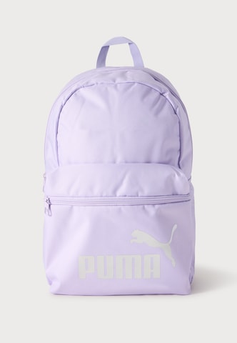 Zaino 'PHASE' di PUMA in lilla: frontale