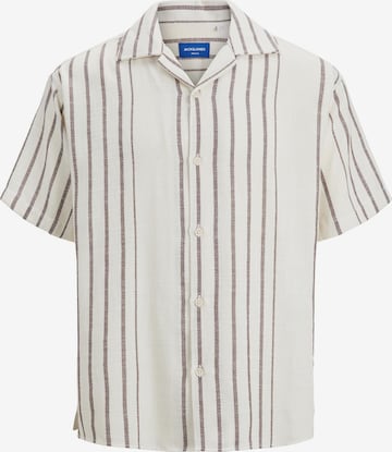 Chemise 'Cabana' JACK & JONES en blanc : devant