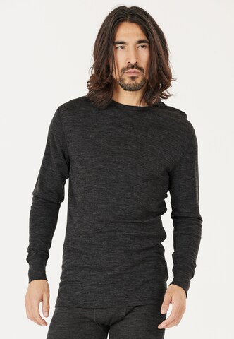 Whistler Base Layer 'Cerro' in Schwarz: Vorderseite