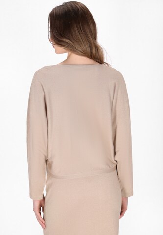 DreiMaster Klassik Gebreid vest in Beige