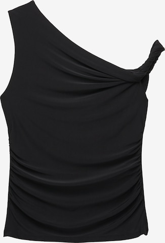 Haut Pull&Bear en noir : devant
