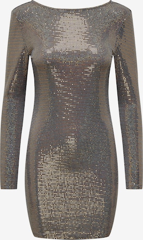 ONLY Kleid 'ELLA' in Gold: predná strana