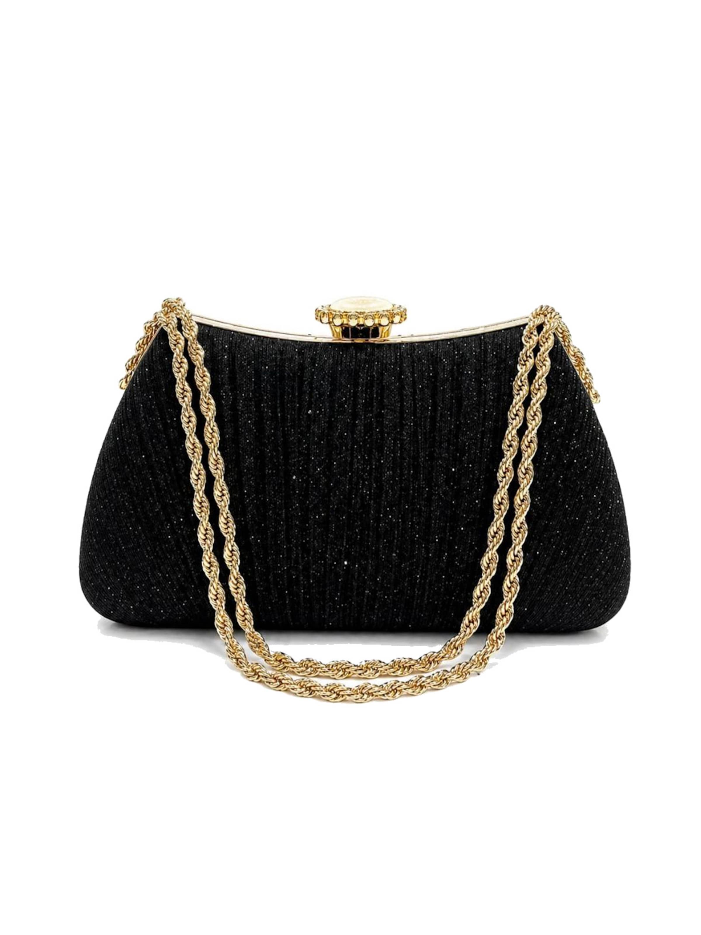 Tomshop24-7 Clutch 'Amelia' in Black: front