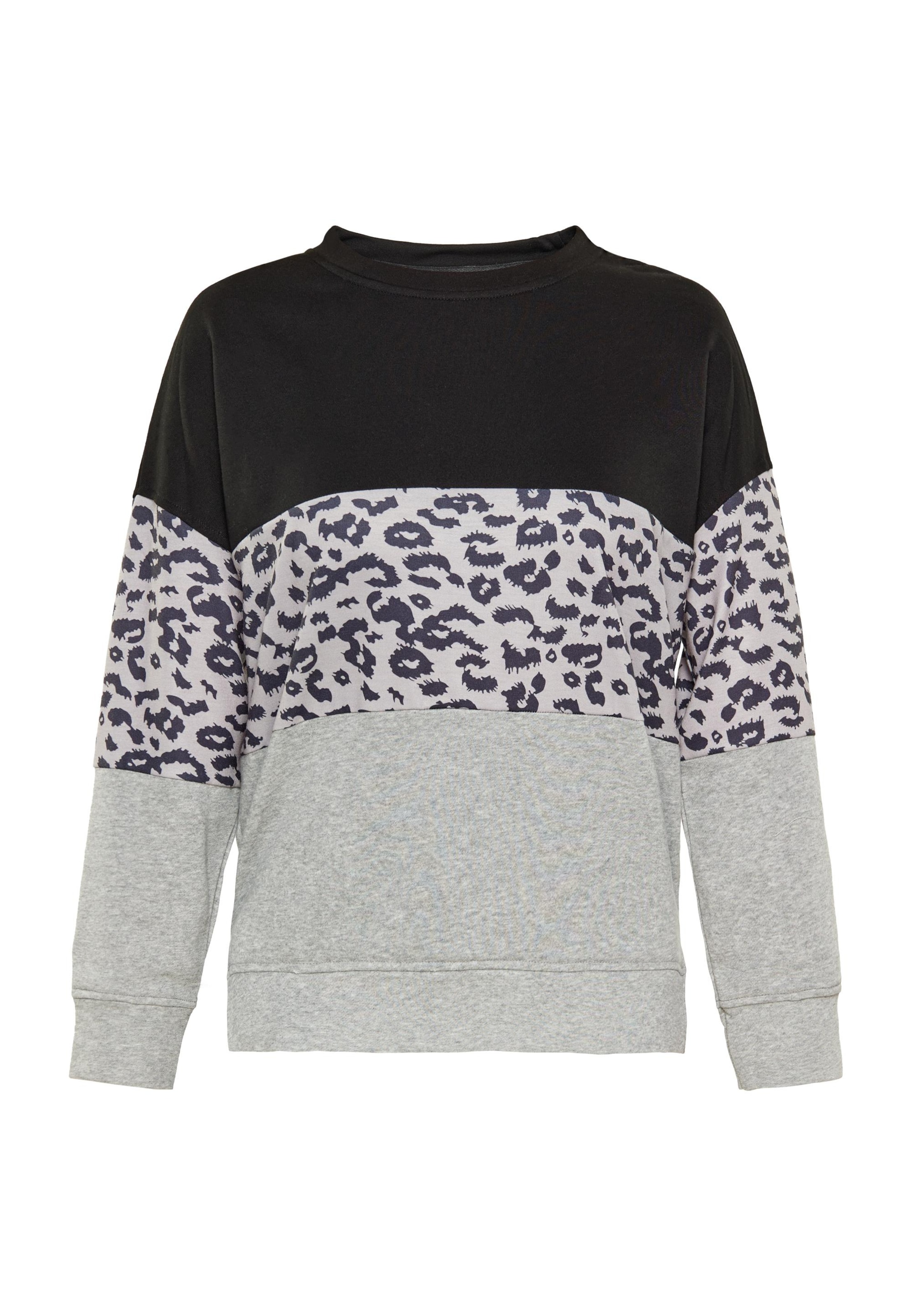Sweat-shirt MIMO en gris : devant