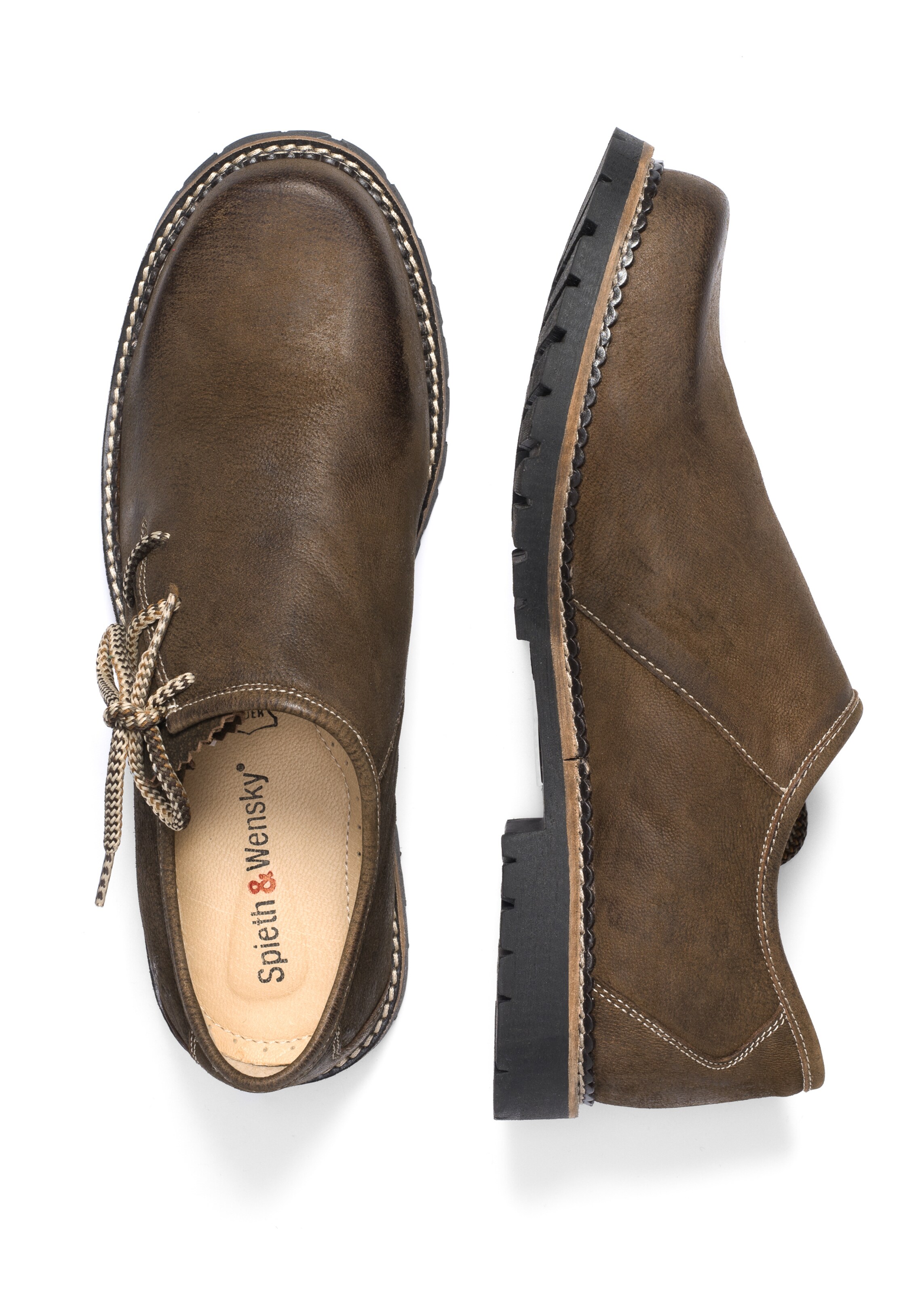 SPIETH & WENSKY Traditional shoes 'Gerd' in Brown