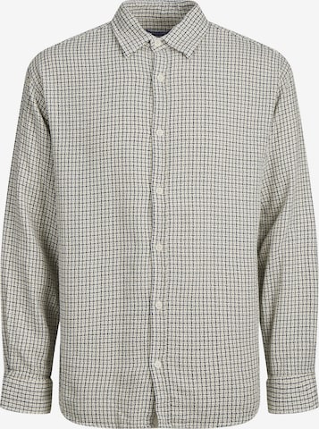 JACK & JONES Button Up Shirt in Blue: front