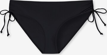 SCHIESSER Bikinibroek 'Aqua Mix & Match Nautical' in Zwart: voorkant