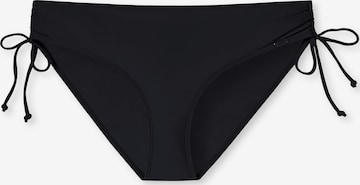 SCHIESSER Bikini Bottoms 'Aqua Mix & Match Nautical' in Black: front