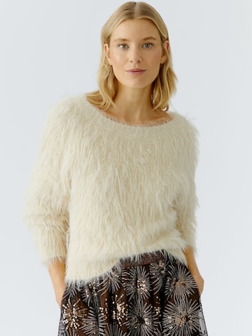 OUI Sweater in Beige: front