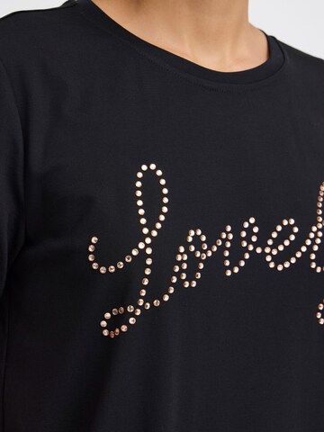 T-shirt 'Lovely ' b.young en noir