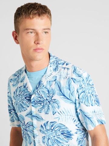 Key Largo - Ajuste regular Camisa 'BELIZE' en blanco