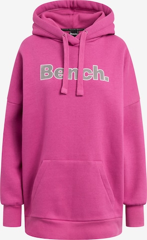 BENCH Sweatshirt in Roze: voorkant