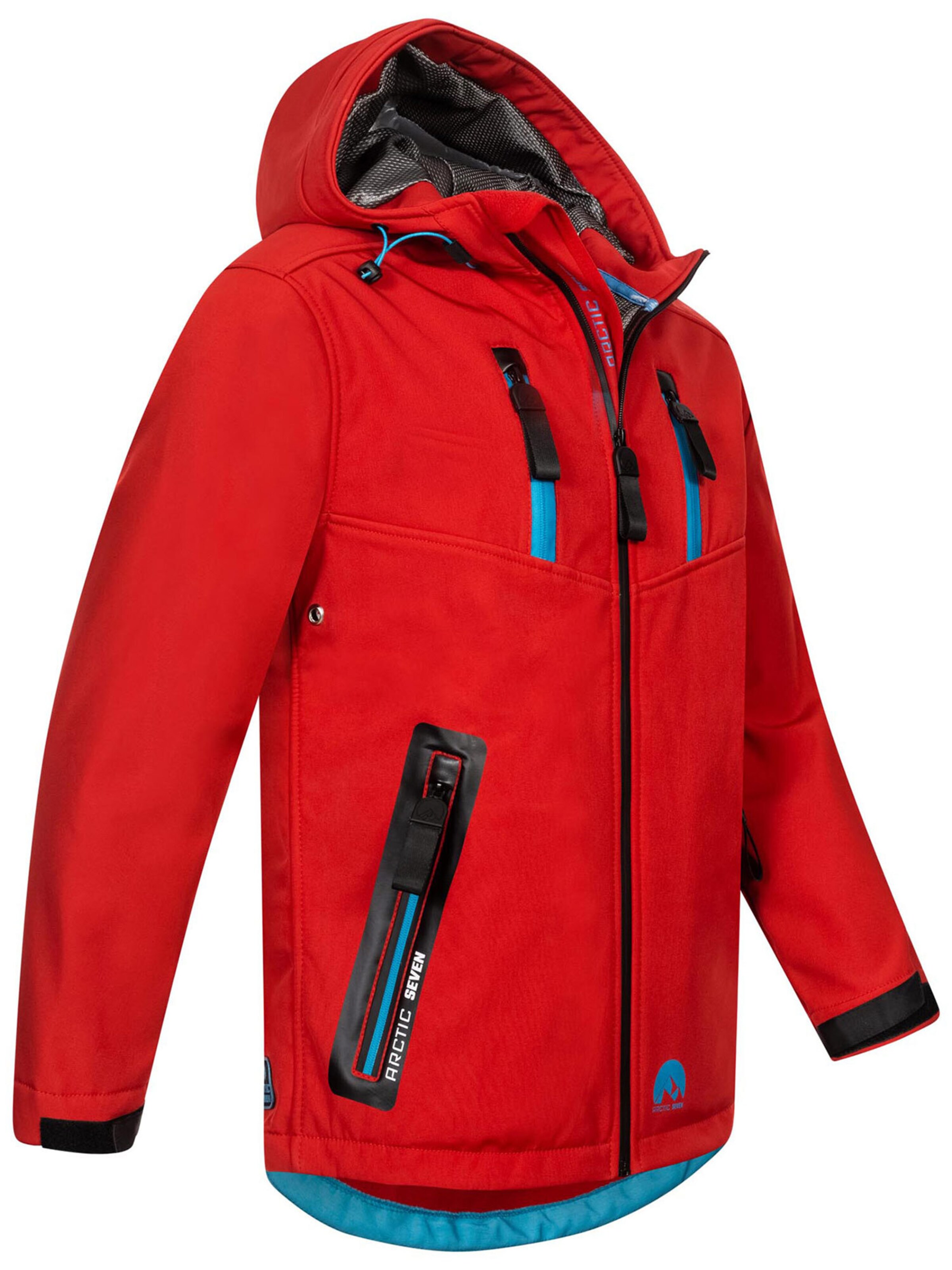 Arctic Seven Outdoor jacket 'AS306' in Red