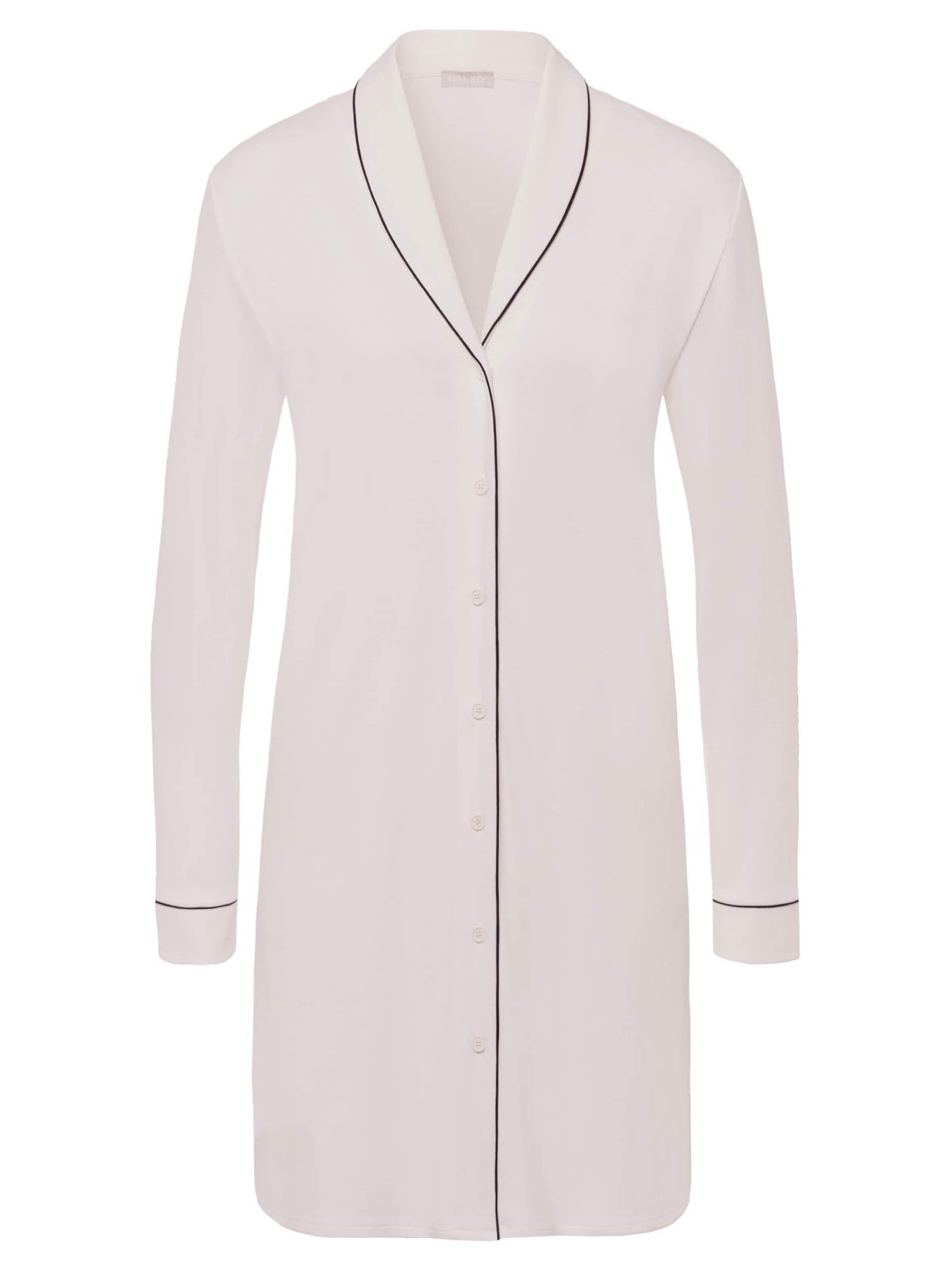 Hanro Nightgown 'Natural Comfort' in White: front