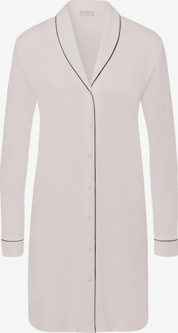 Hanro Nachthemd 'Natural Comfort' in Weiß: Vorderseite