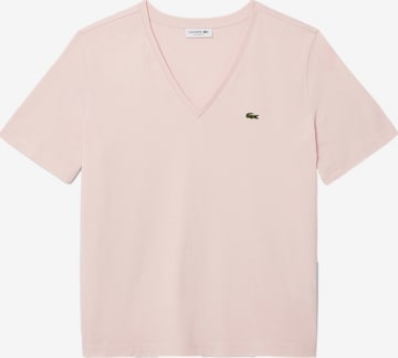 LACOSTE Shirt in Roze: voorkant