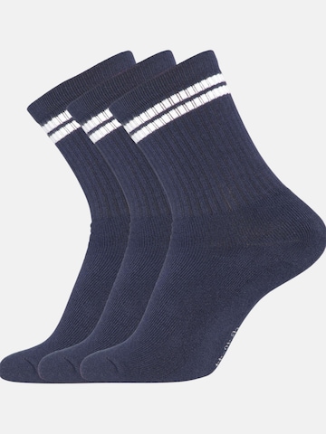 Copenhagen Bamboo Sokker i blå: forside