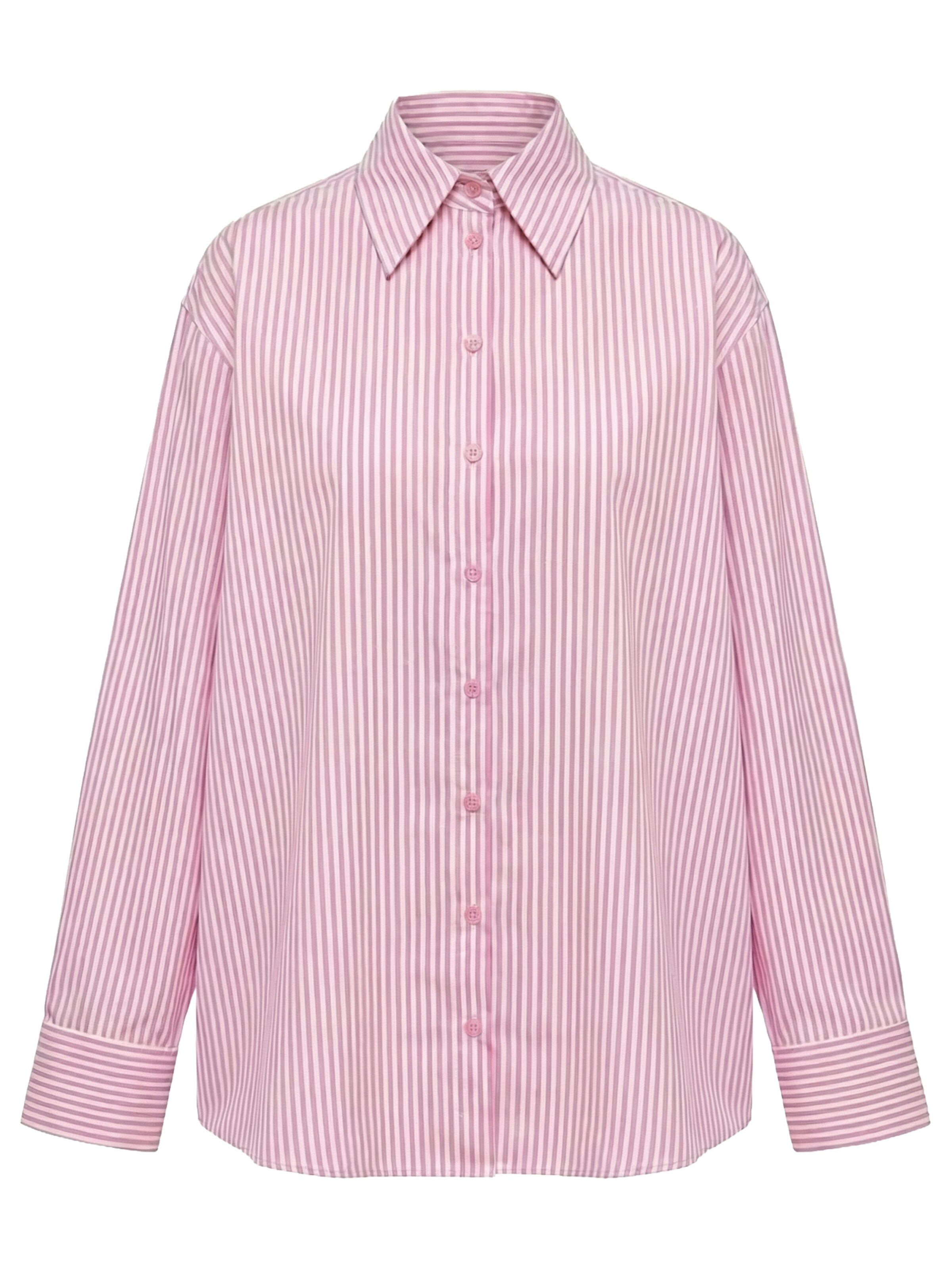 studioselect Bluse 'Cora' in hellpink / weiß, Produktansicht