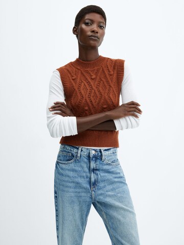 Pull-over 'PENNY' MANGO en orange : devant