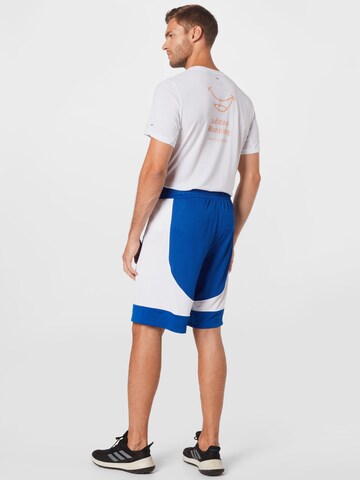 ADIDAS SPORTSWEAR Regular Workout Pants in Blue