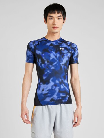 UNDER ARMOUR Functioneel shirt in Blauw: voorkant