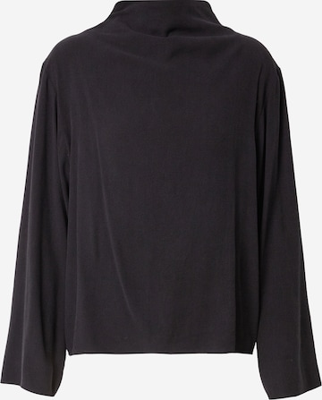 WEEKDAY - Blusa 'Evelina' en negro: frente