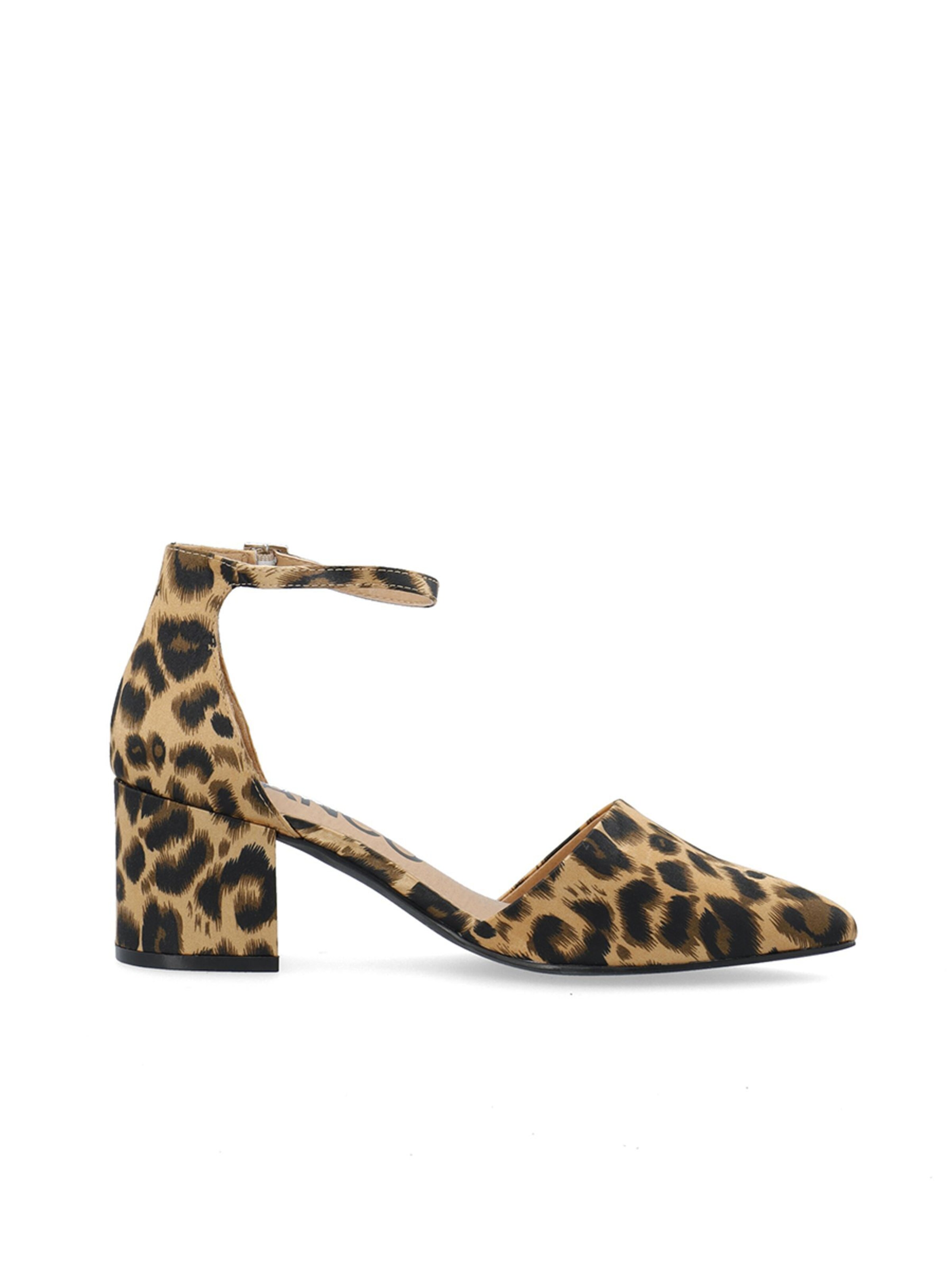 Bianco Pumps 'DEVIVED' in Braun