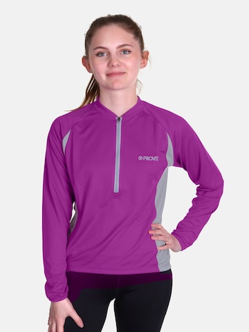 Proviz Performance Shirt in Purple: front