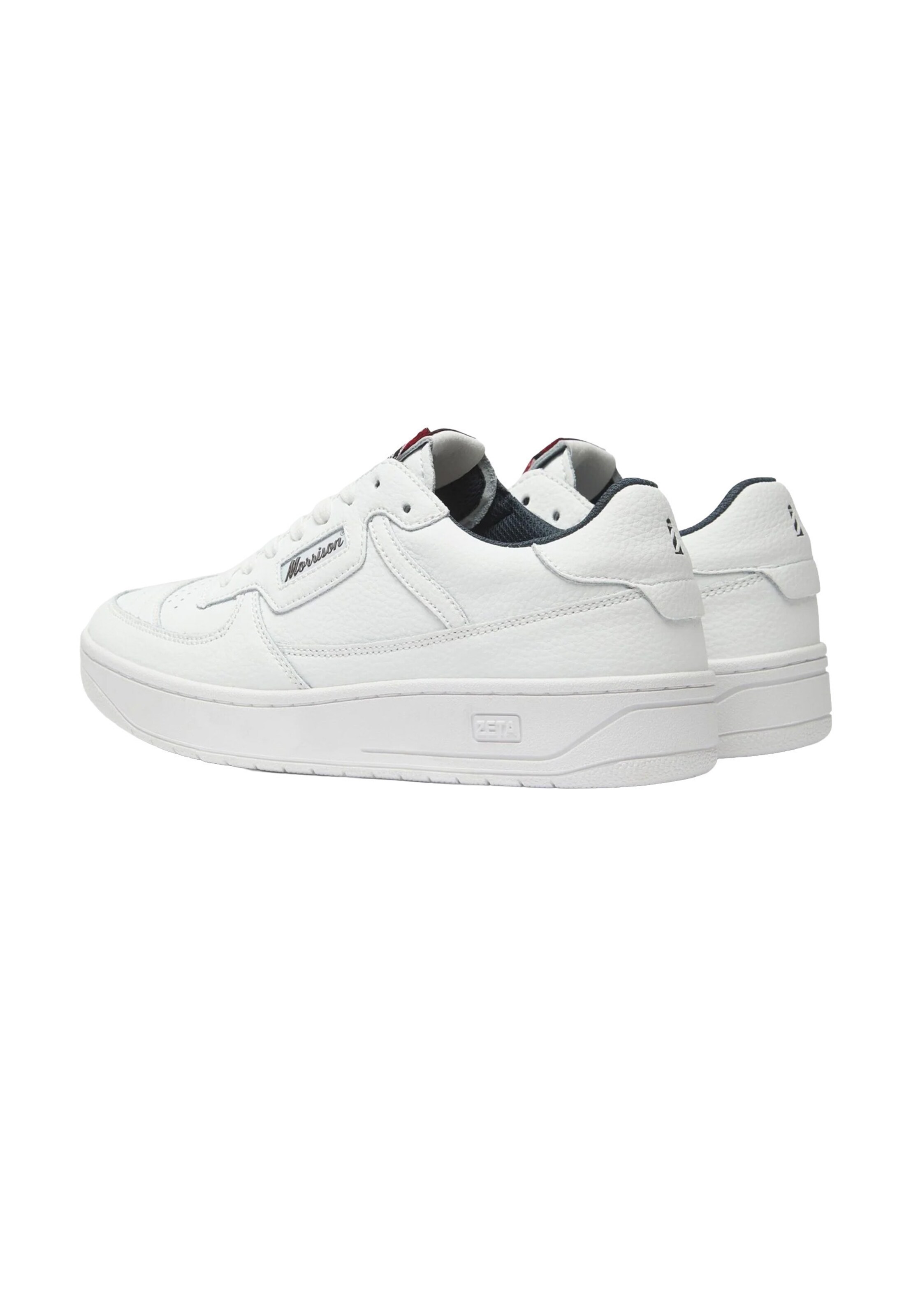 Baskets basses 'Zeta' Morrison en blanc