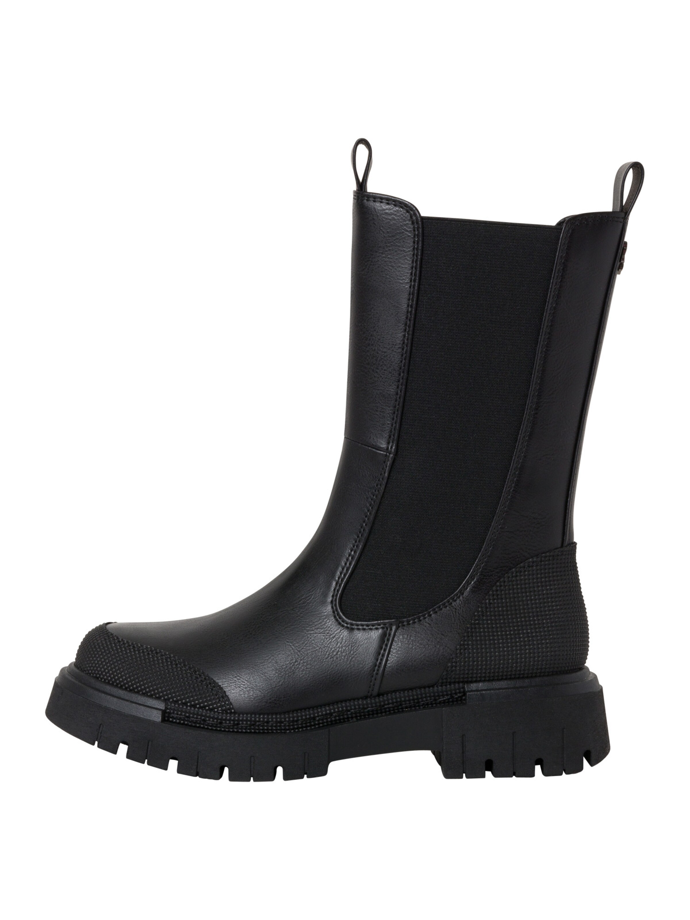 MARCO TOZZI Chelsea boots in Zwart