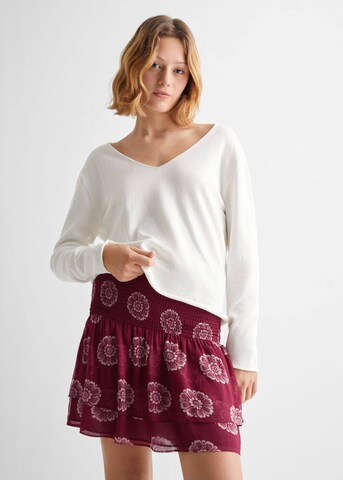 MANGO TEEN Skirt 'Petunia' in Red