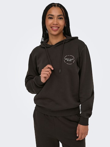 ONLY PLAY Sportief sweatshirt 'ONPCava' in Bruin