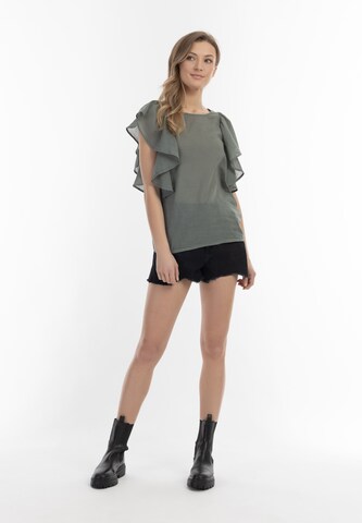 DreiMaster Vintage Blouse in Green