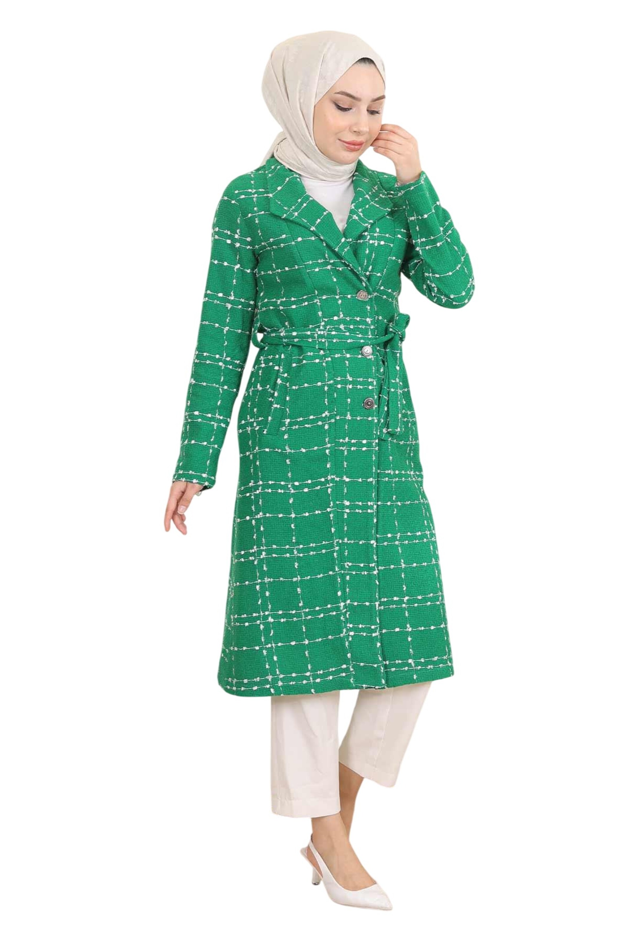 MODAMIHRAM Mantel in Grün