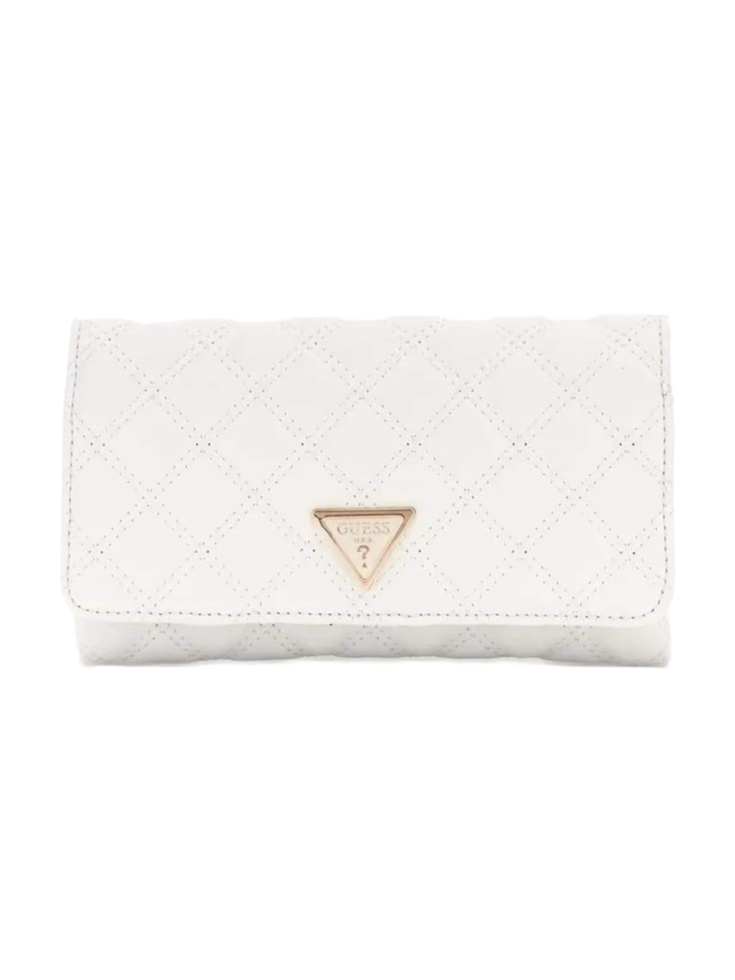 GUESS Schoudertas 'Guess Sac Bandoulière Spark Micro Mini White' in Wit: voorkant