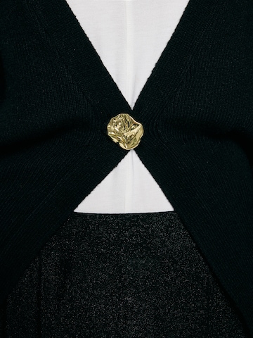 BIG STAR Strickjacke 'GOLDI' in Schwarz