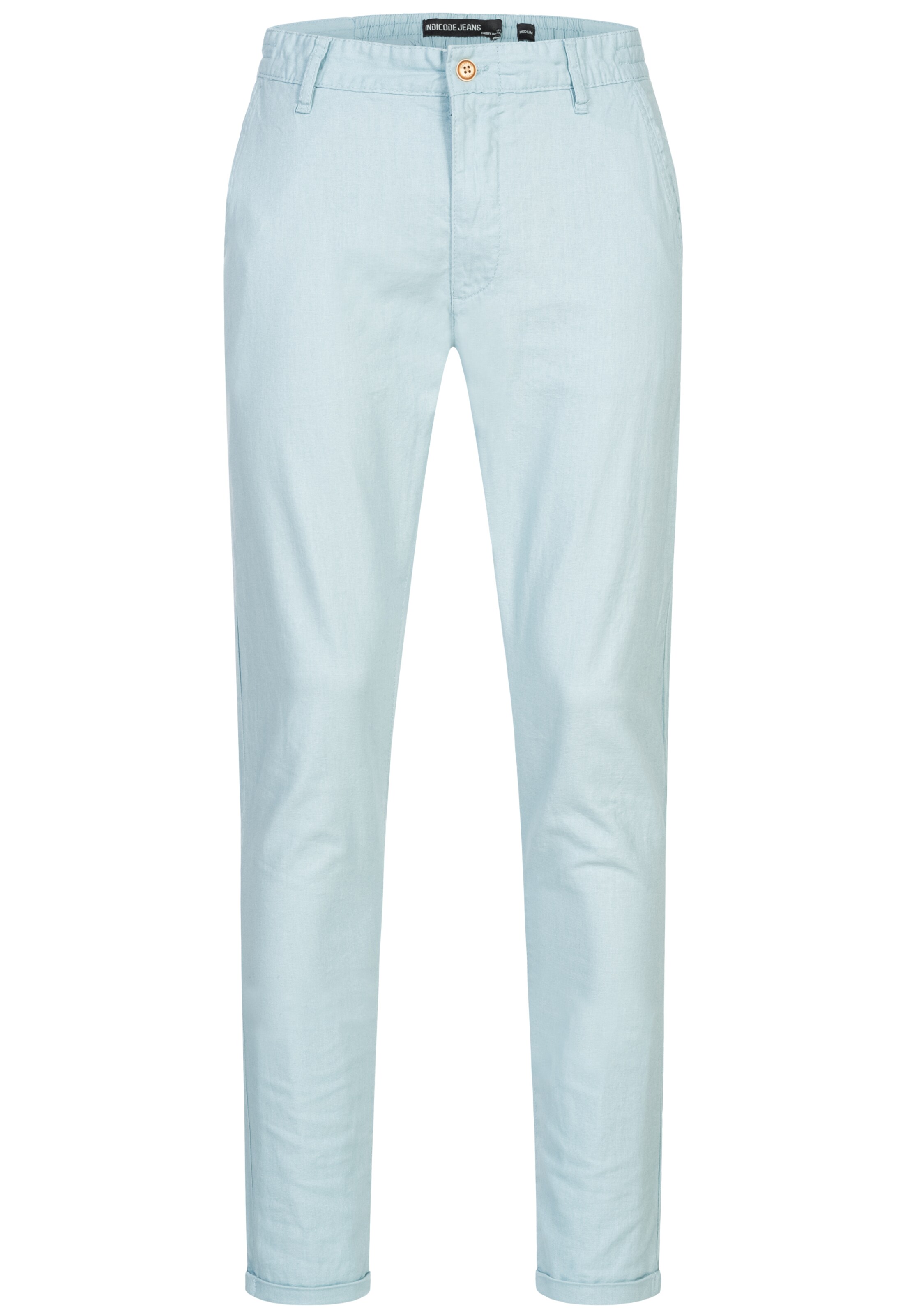 INDICODE JEANS Broek 'Haverfiel' in Blauw: voorkant